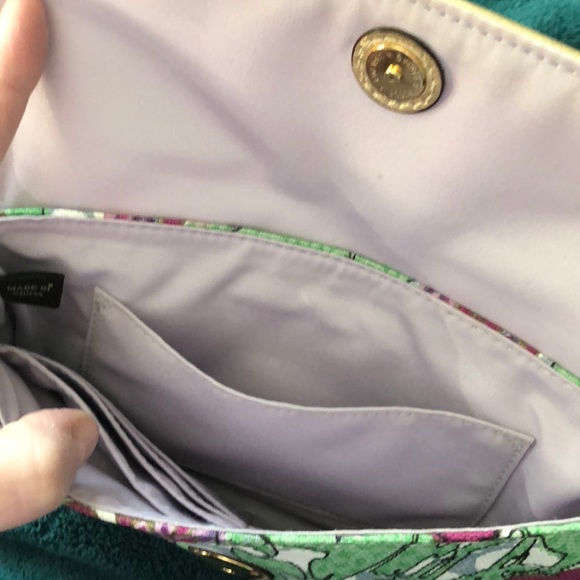 Springy floral coach large wristlet - Picture 5 of 6